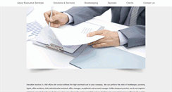 Desktop Screenshot of executivesvc.com